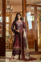 NSM khaddar 3pc (Unstitched)