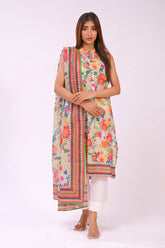 SM Lawn 3pc (UnStitched)