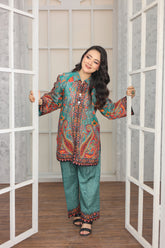 Andaaz Co-ord Set 2pc (Unstitched)