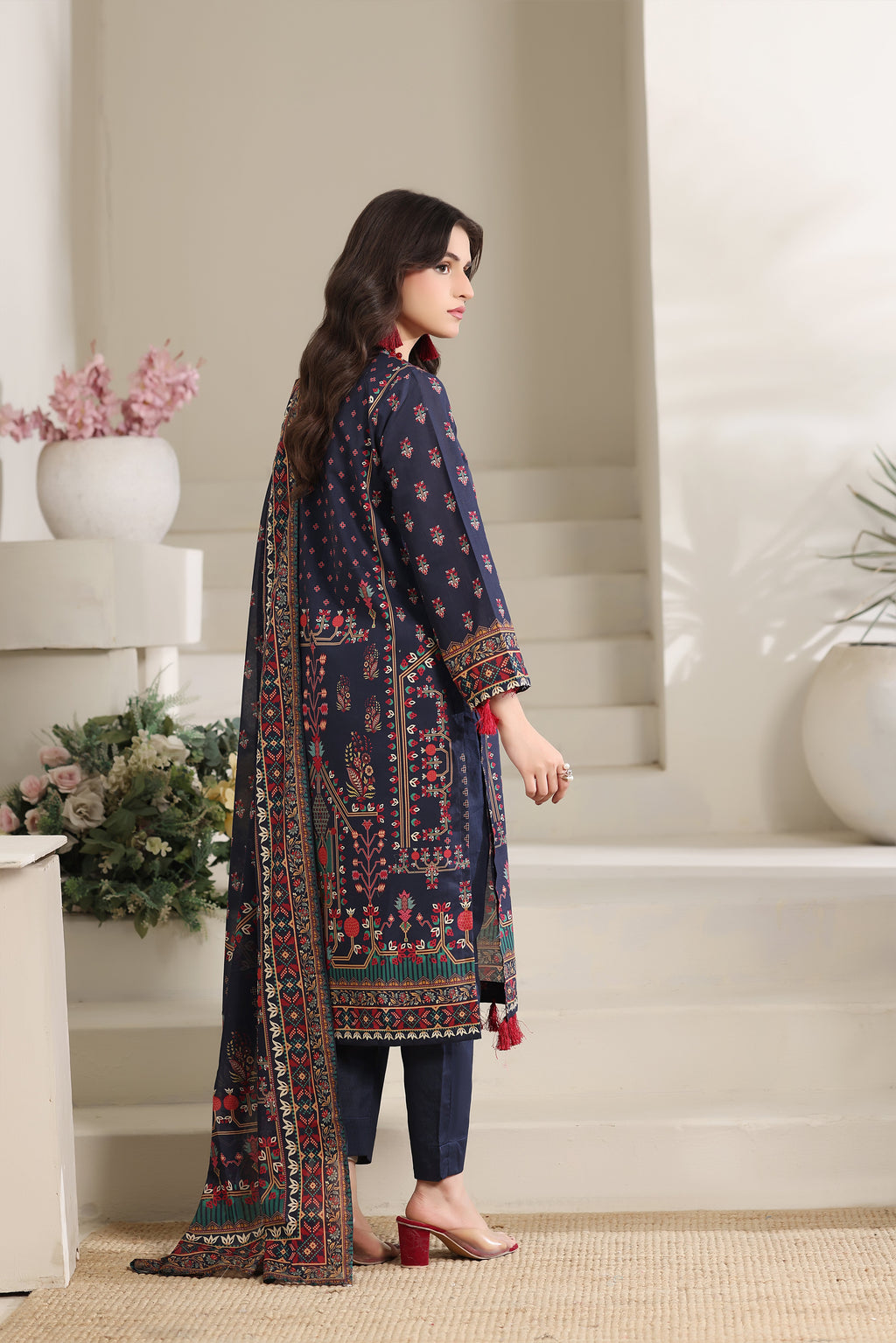 NSM Lawn 3pc (Unstitched)