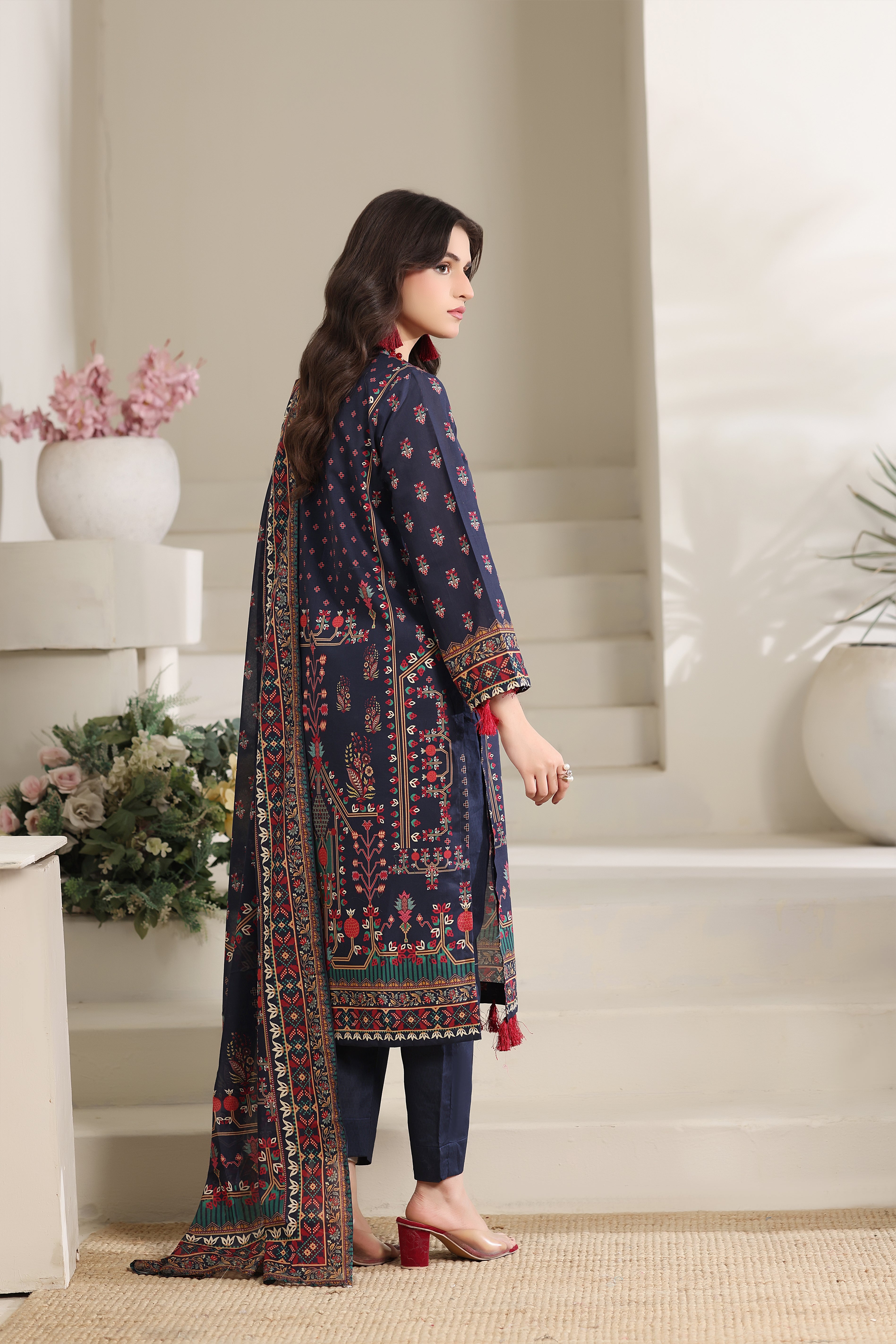 NSM Lawn 3pc (Unstitched)