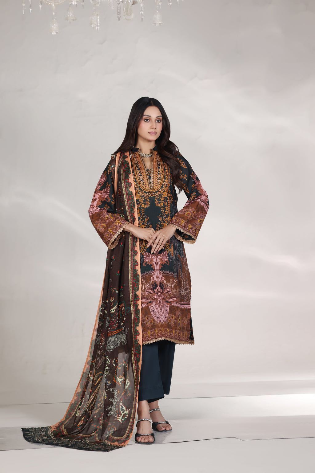 NSM Lawn 3pc (Unstitched)