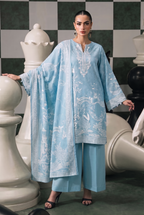 3pcs Stitched Suit (Andaaz collection)