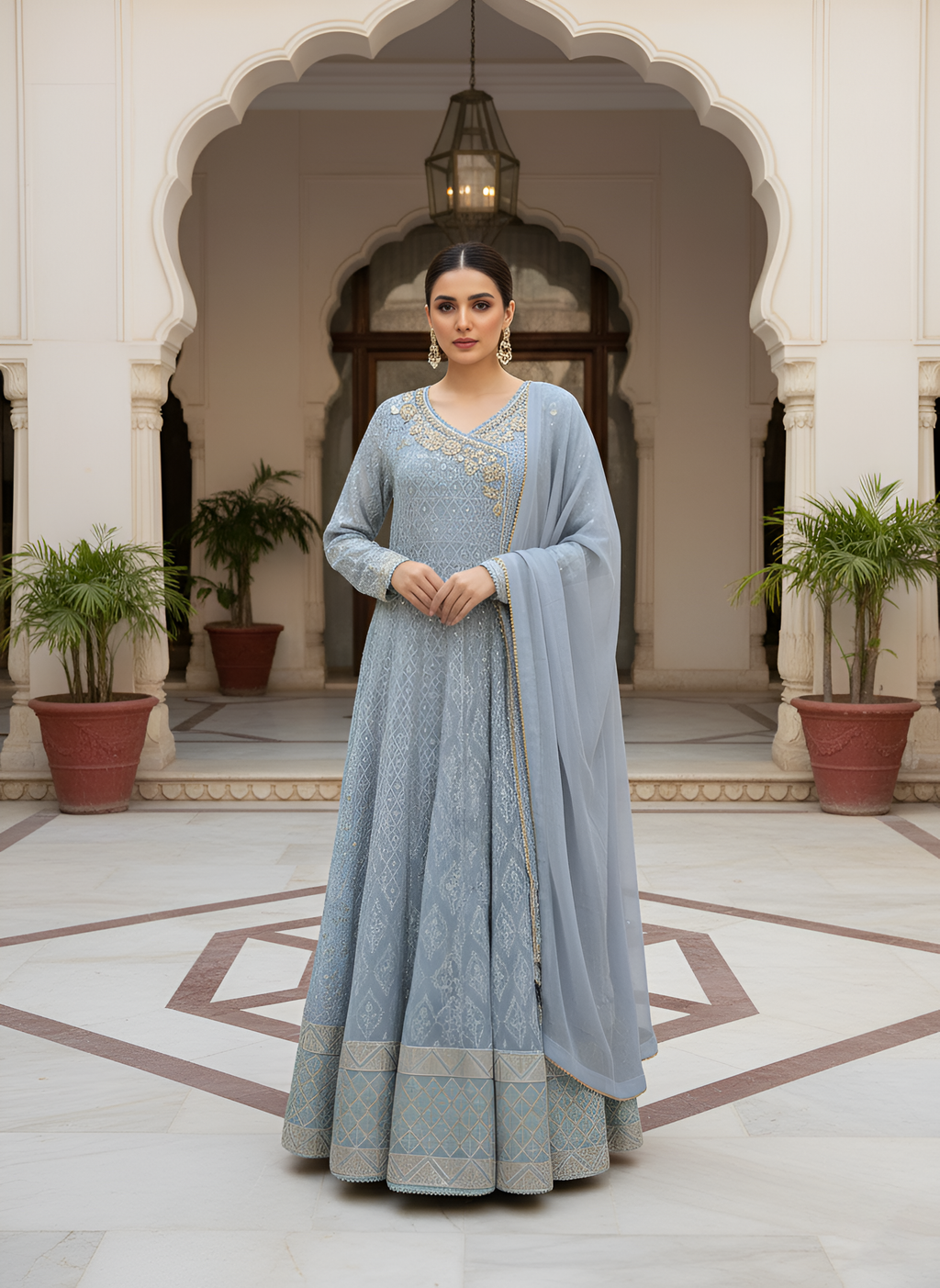 NSM Luxury Chiffon Maxi