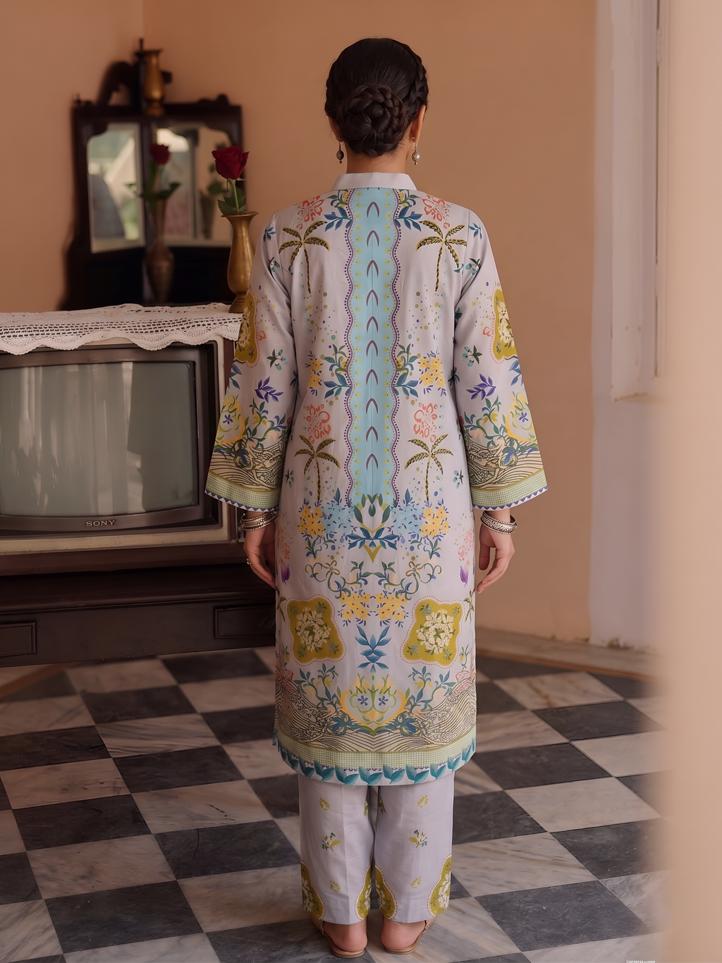 NSM Co-ord Set 2pc (Unstitched)