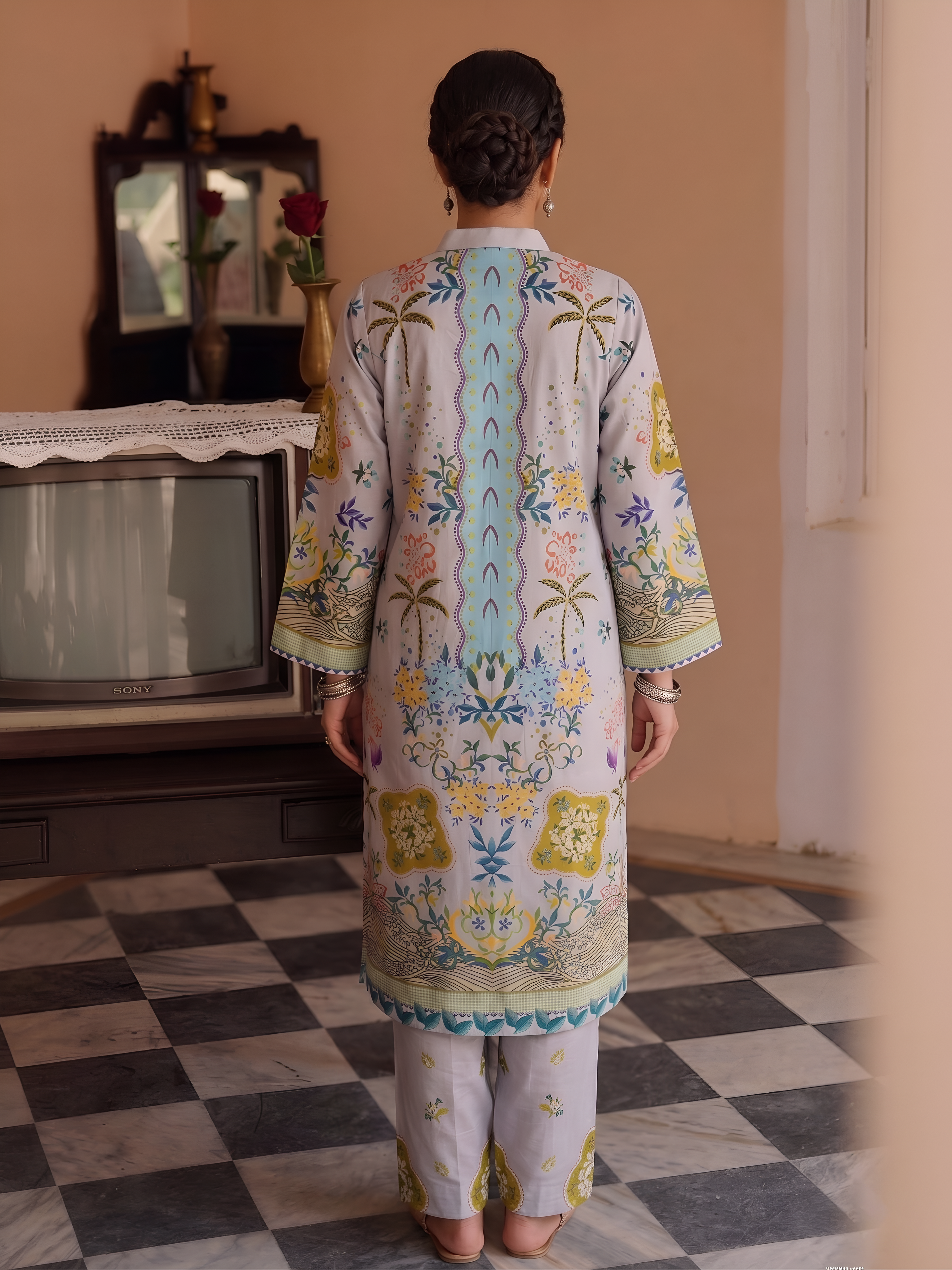 NSM Co-ord Set 2pc (Unstitched)