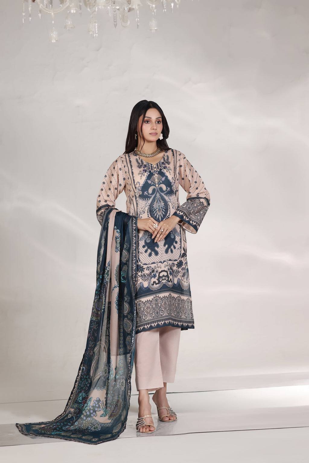 NSM Lawn 3pc (Unstitched)