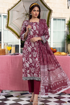 3Pcs Unstitched Suit (Andaaz Collection)