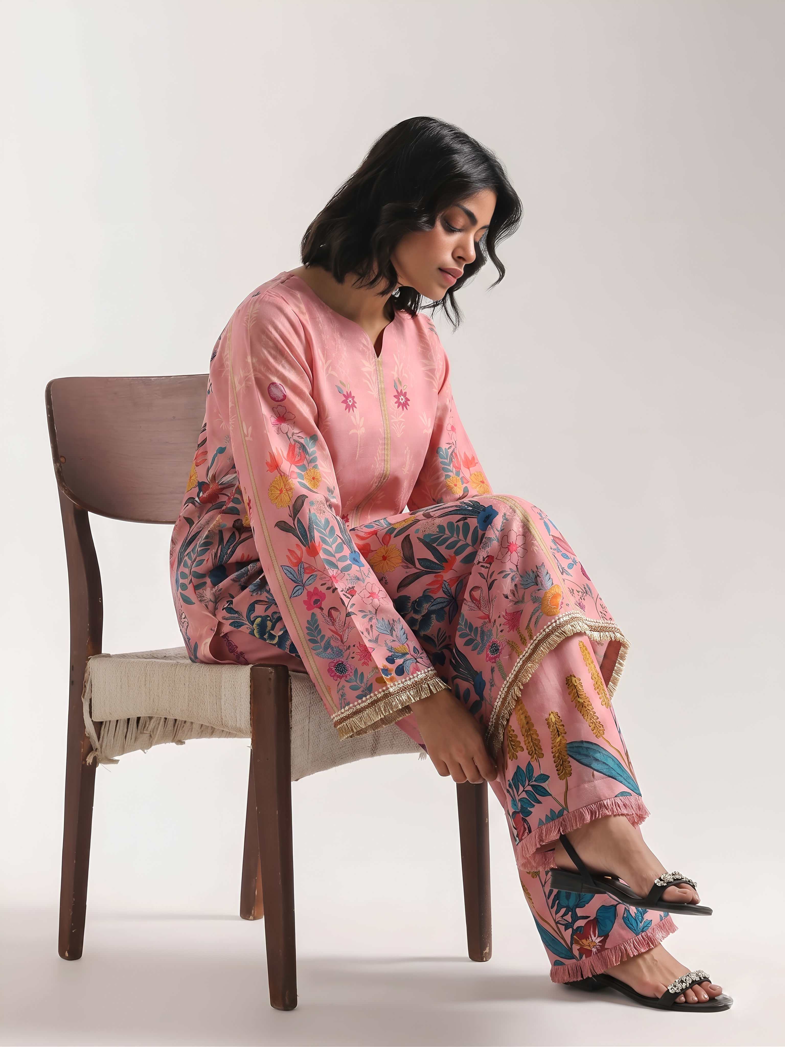 NSM Co-ord Set 2pc (Unstitched)