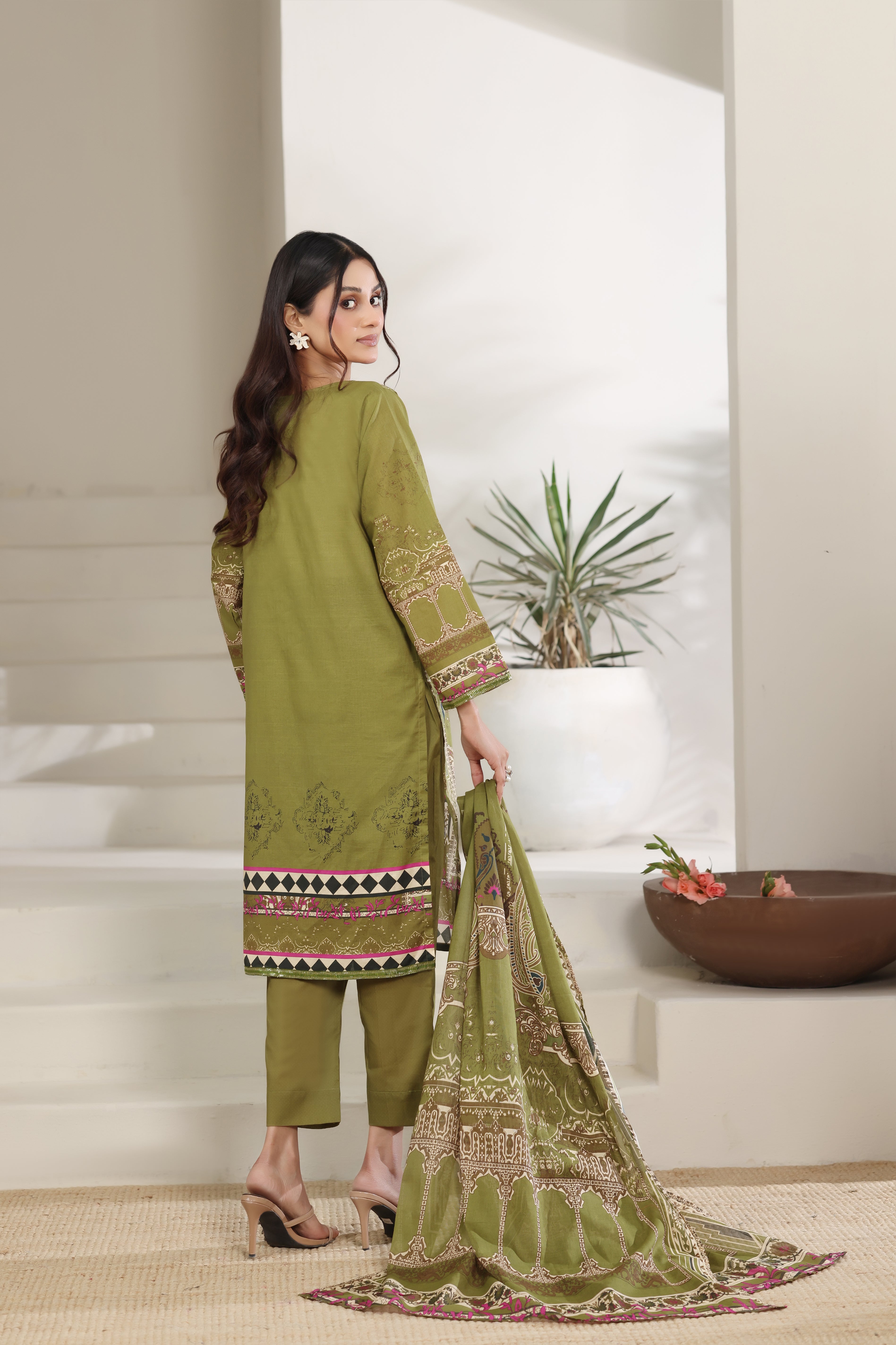 NSM Lawn 3pc (Unstitched)