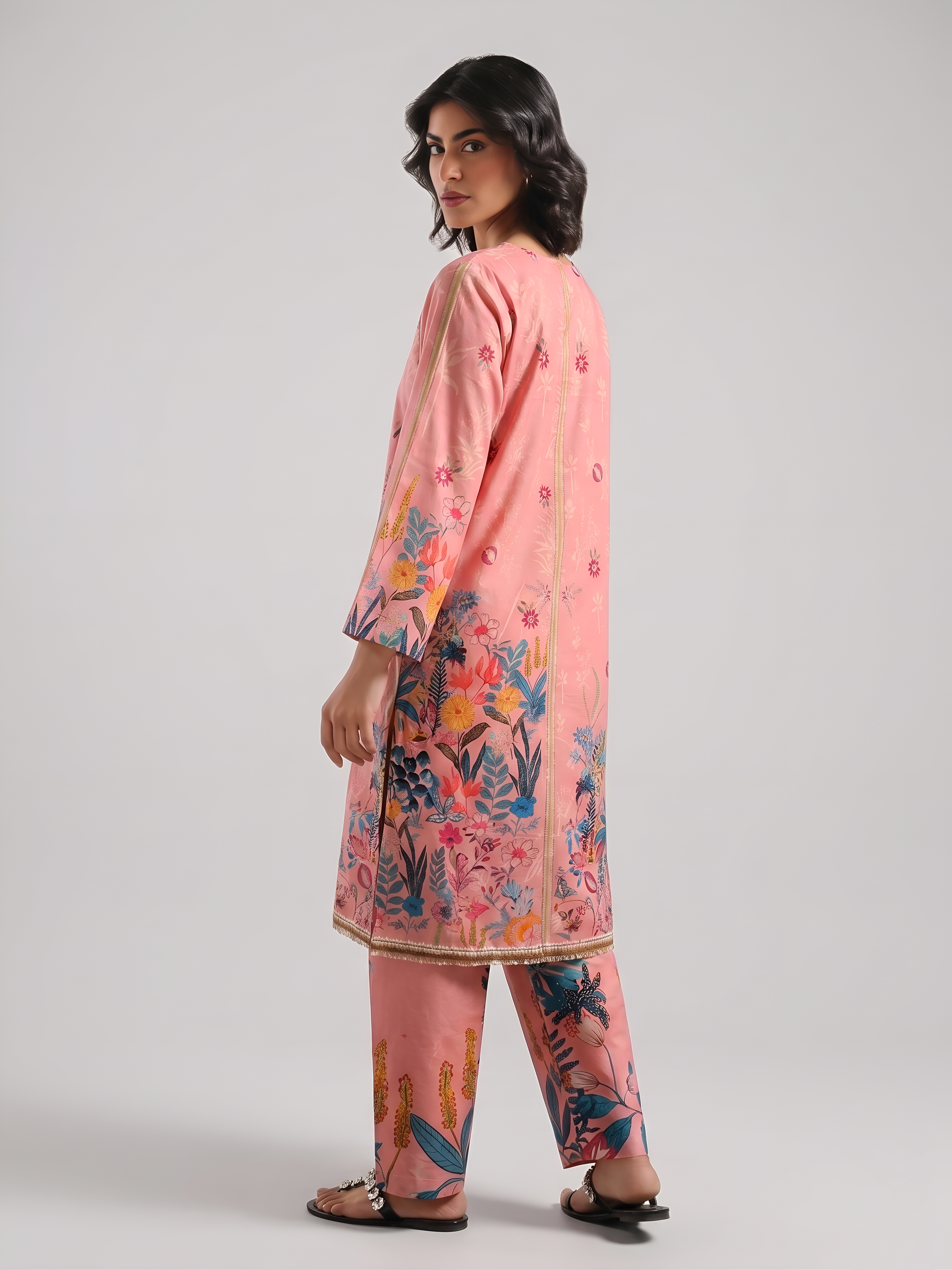 NSM Co-ord Set 2pc (Unstitched)