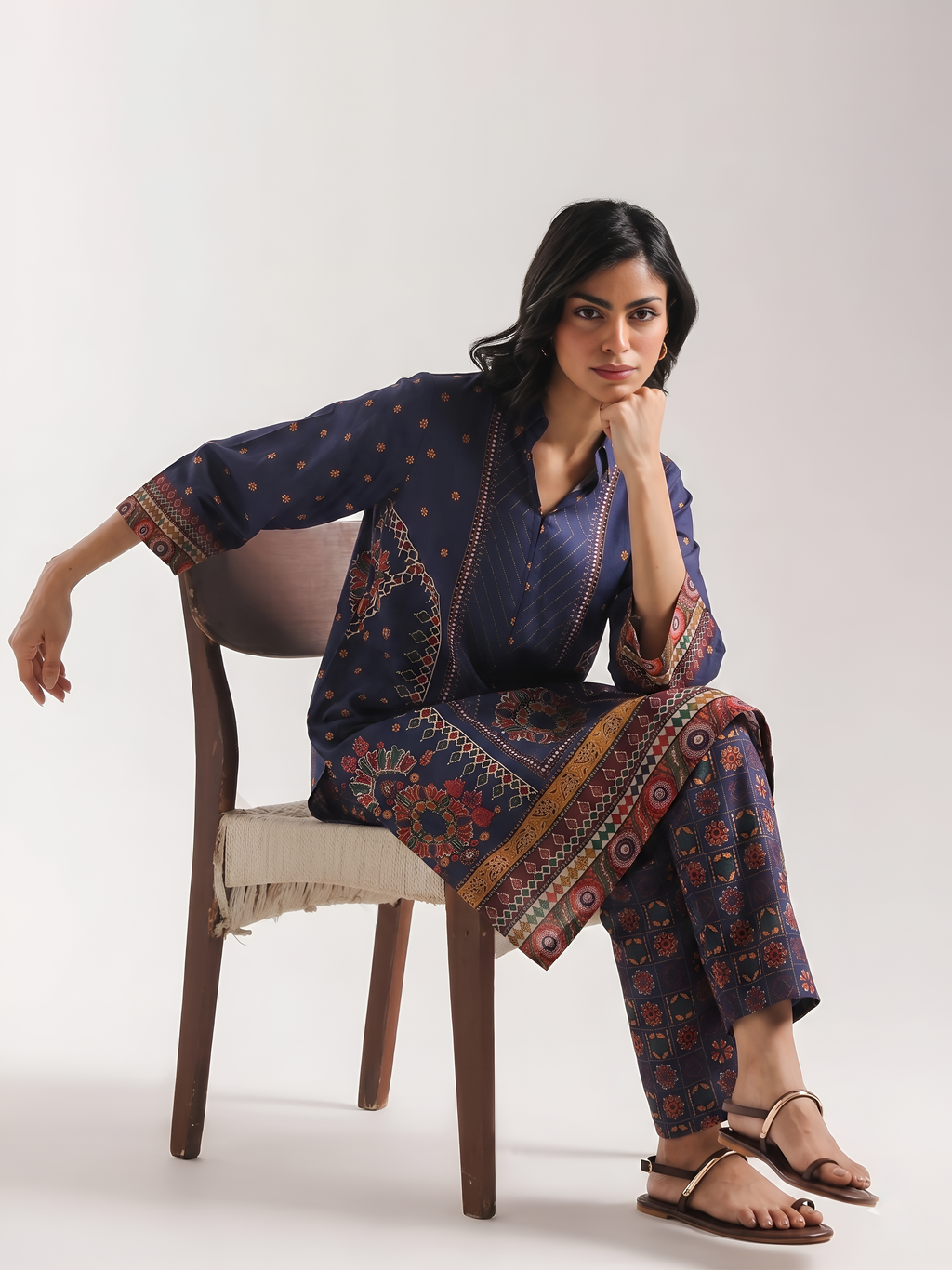 NSM Co-ord Set 2pc (Unstitched)
