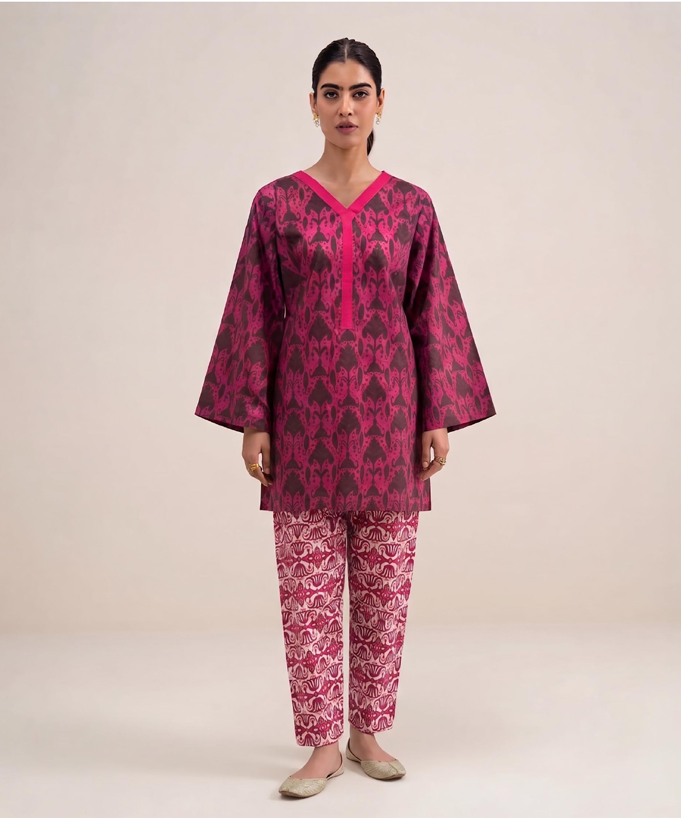 Co-ord Set 2pc Unstitched (NSM Collection)