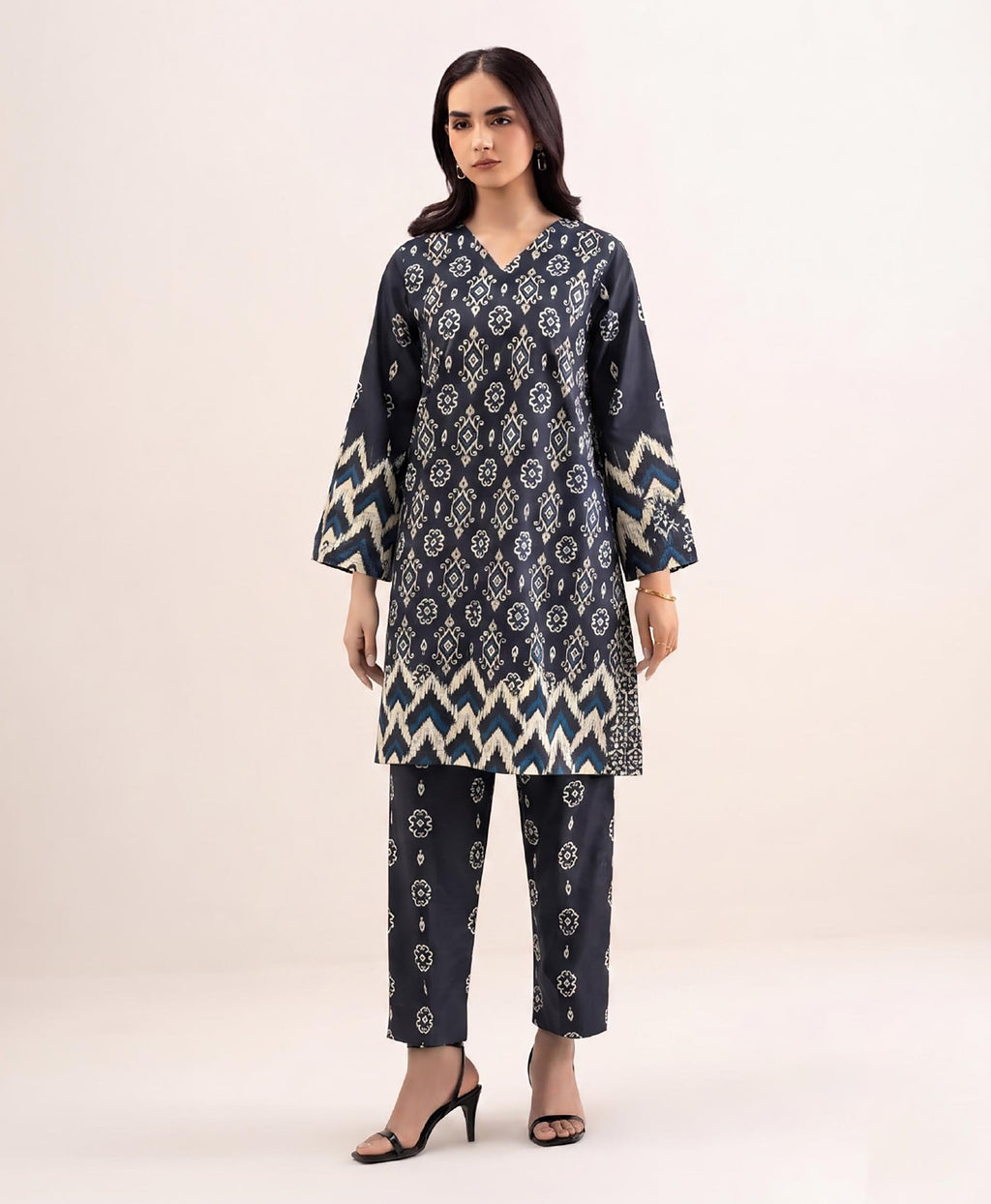 Co-ord Set 2pc Unstitched (NSM Collection)