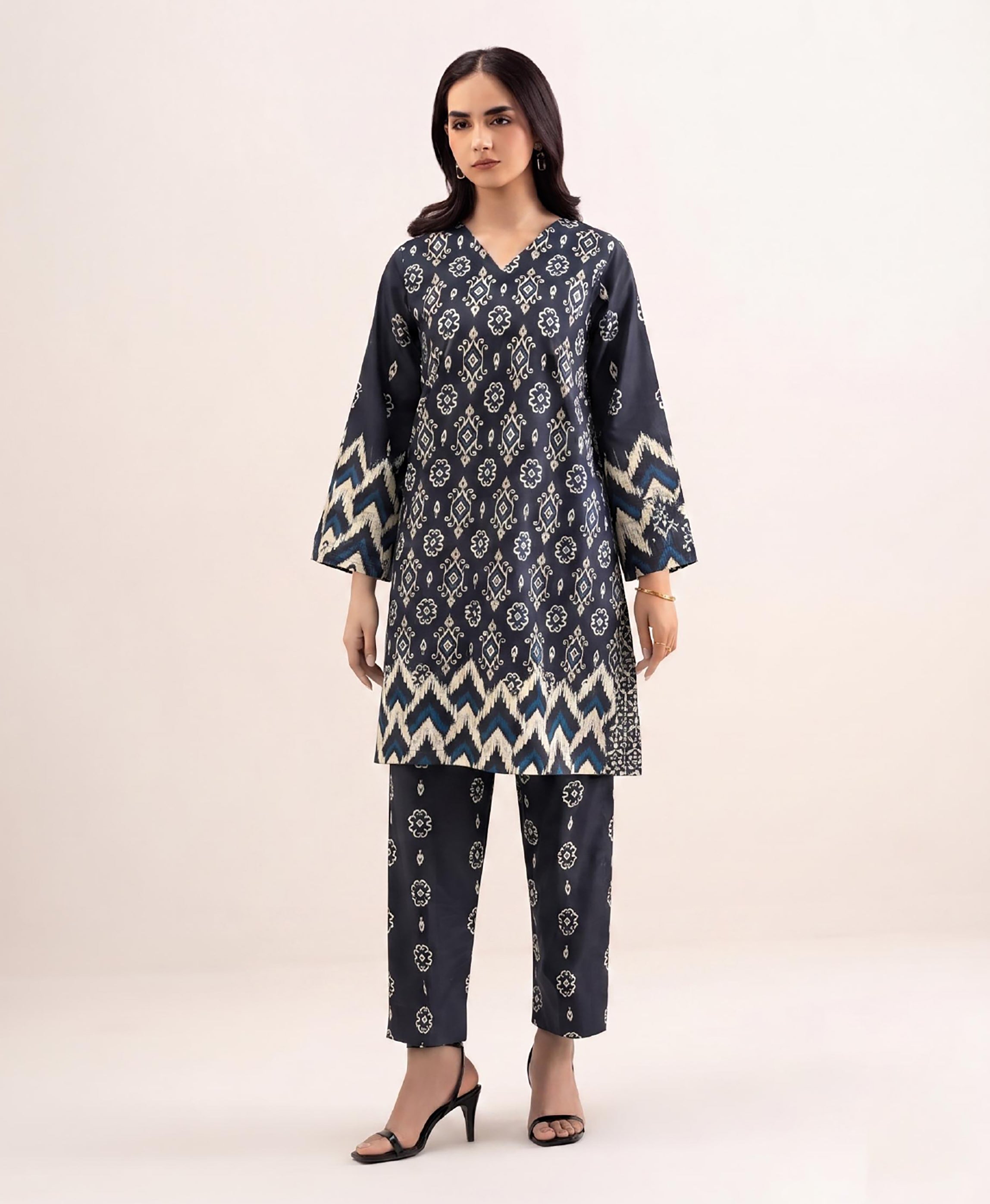 Co-ord Set 2pc Unstitched (NSM Collection)