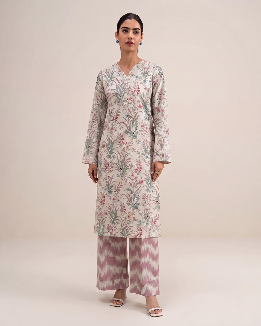 Co-ord Set 2pc Unstitched (NSM Collection)