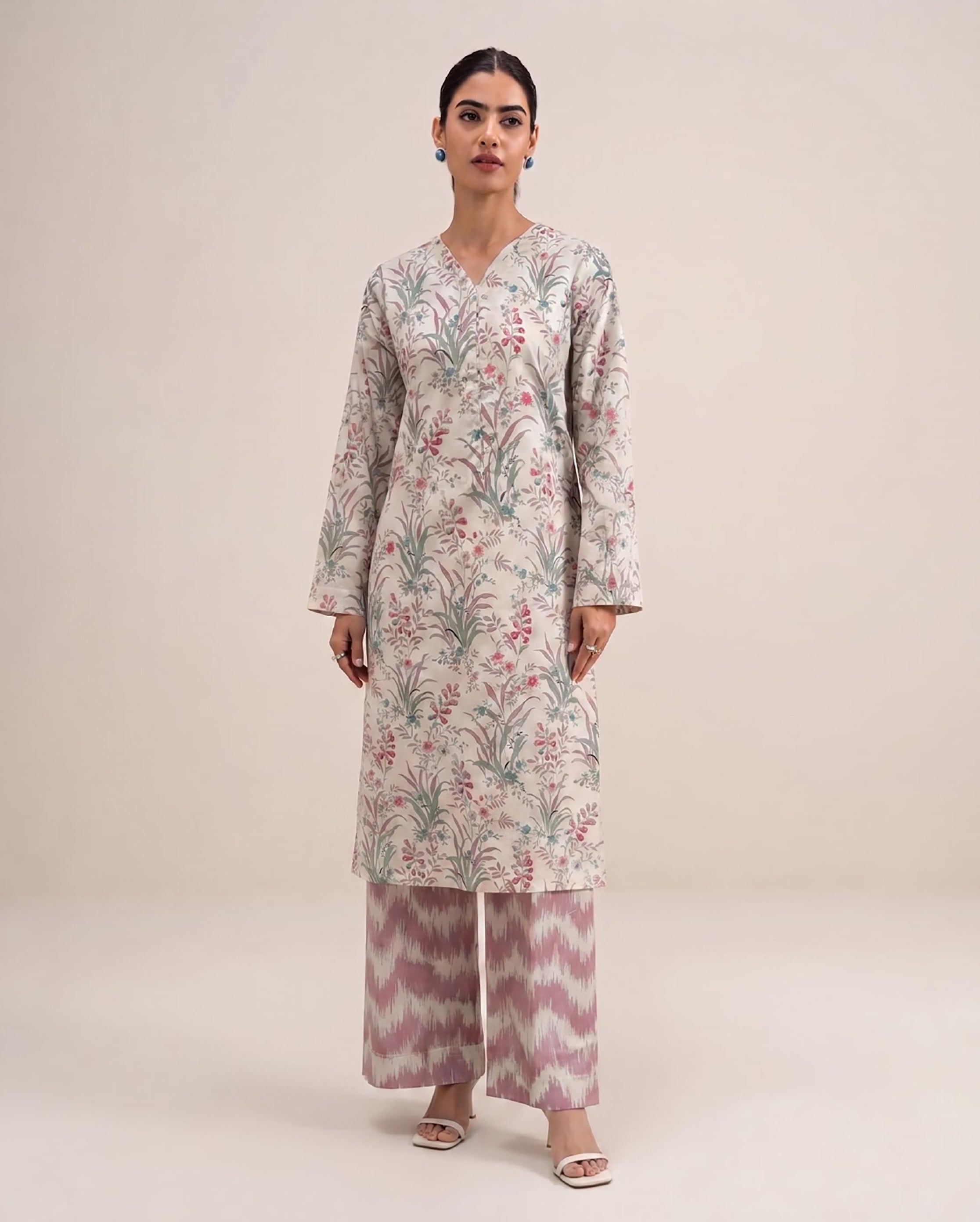 Co-ord Set 2pc Unstitched (NSM Collection)