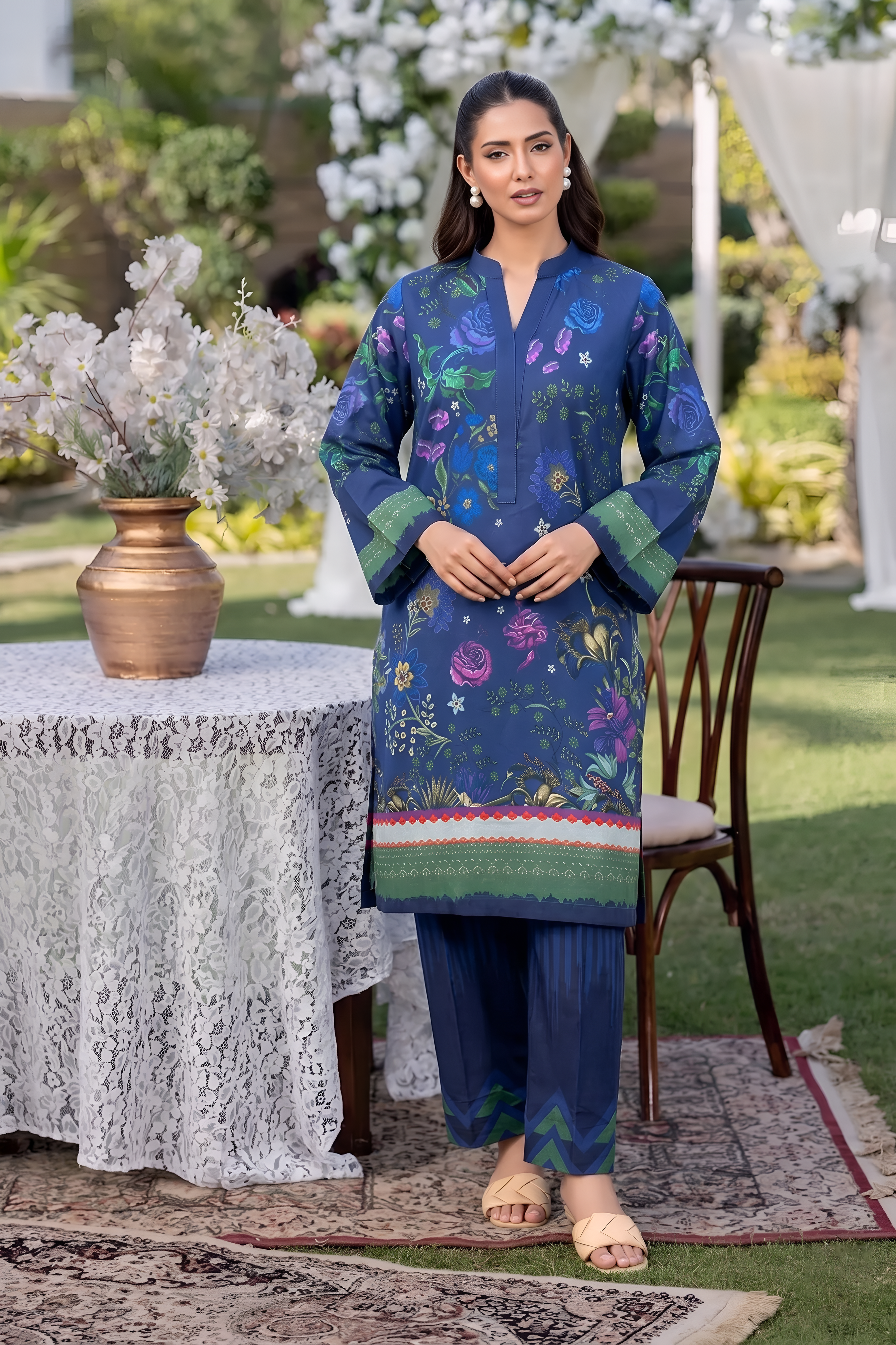 NSM Co-ord Set 2pc (Unstitched)