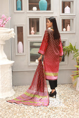 NSM Embroidered 3pc (UnStitched)