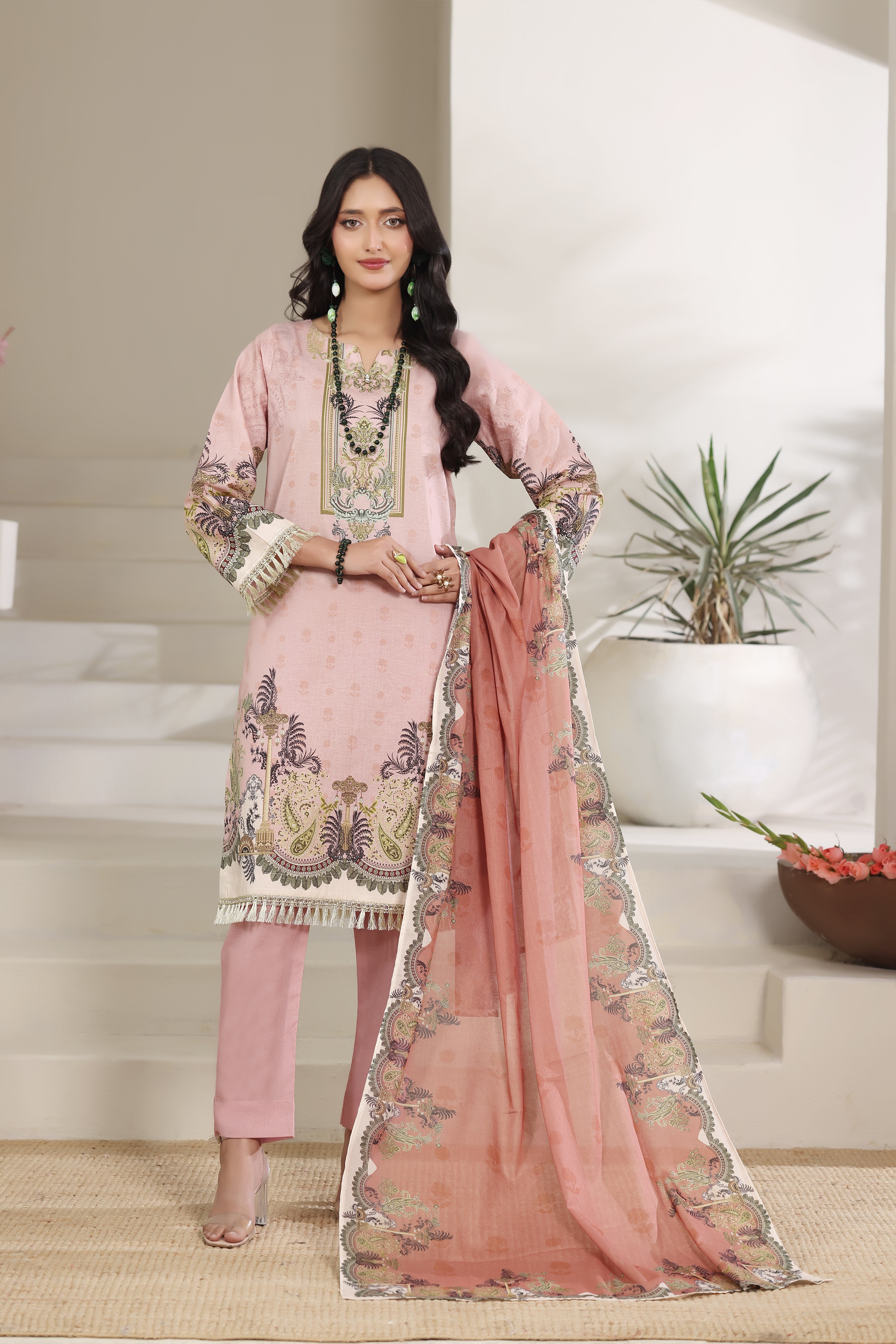 NSM Lawn 3pc (Unstitched)