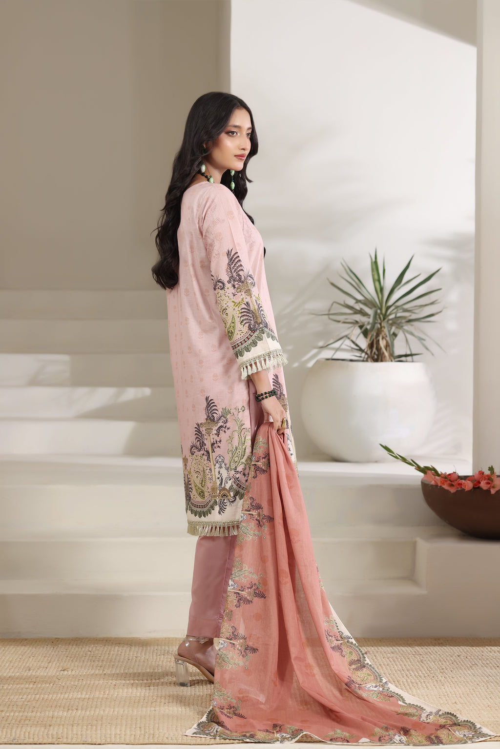 NSM Lawn 3pc (Unstitched)
