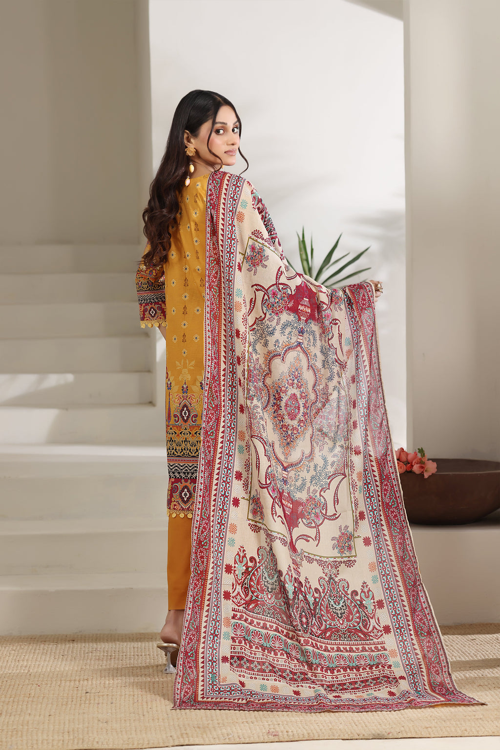 NSM Lawn 3pc (Unstitched)