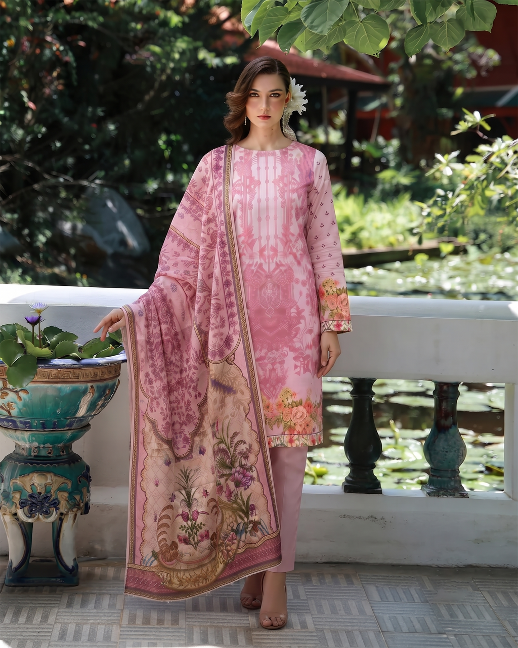 3Pcs Unstitched Suit (NSM Collection)