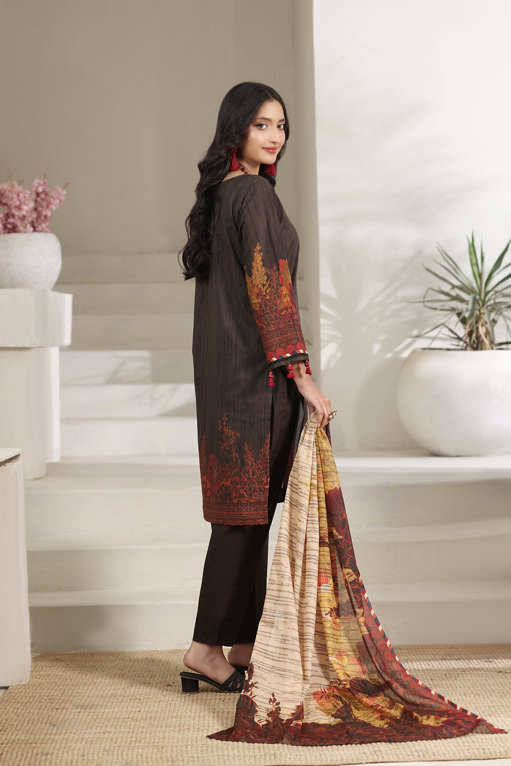 NSM Lawn 3pc (Unstitched)