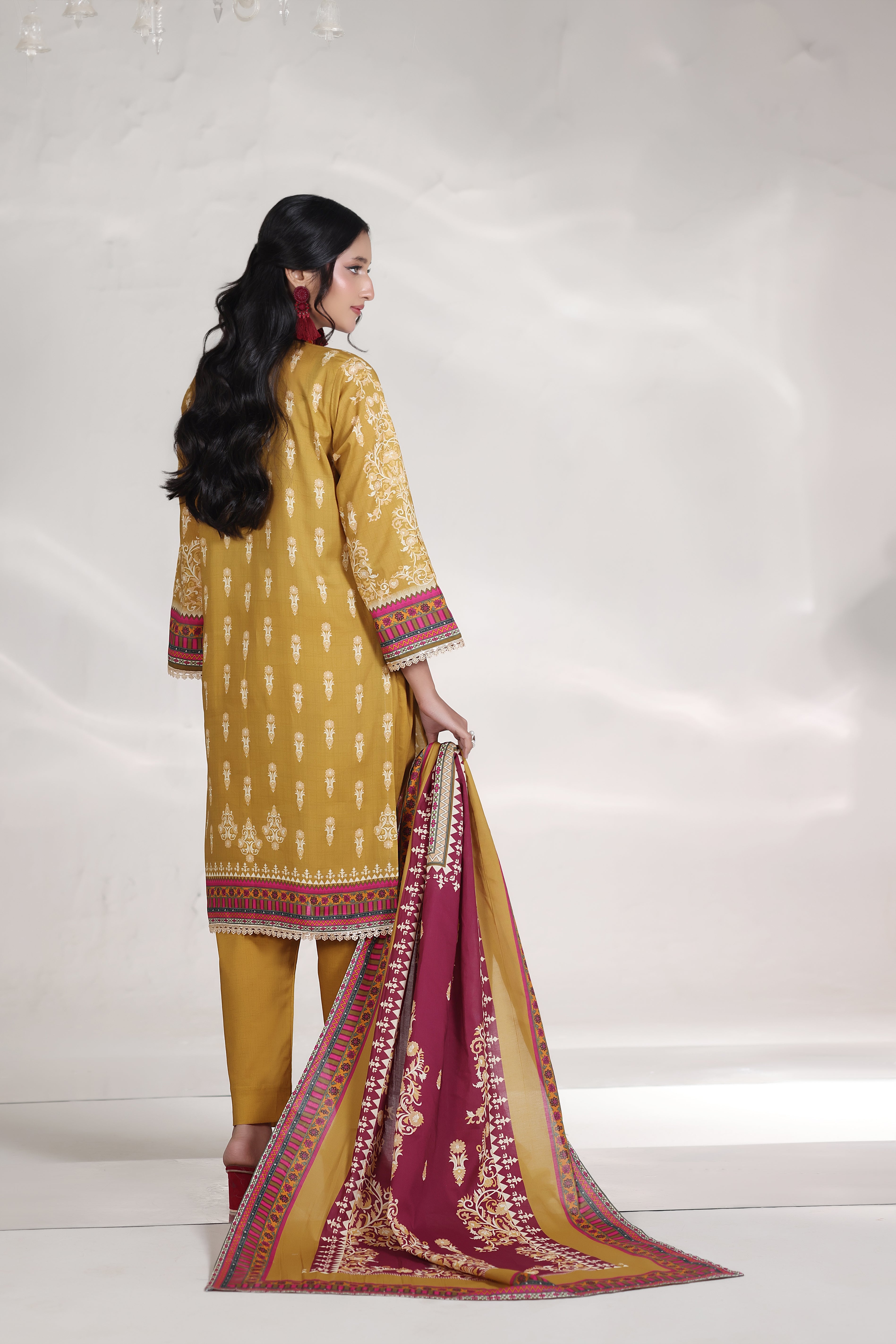 NSM Lawn 3pc (Unstitched)
