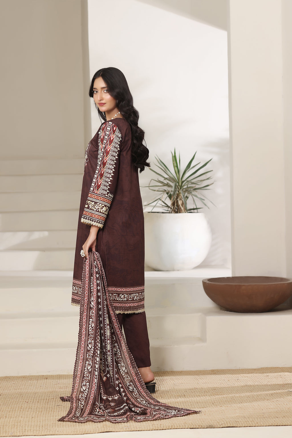 NSM Lawn 3pc (Unstitched)