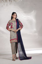 NSM Lawn 3pc (Unstitched)