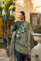 RTW 03 Pcs Printed Lawn Stitched Suit (Azaadi Collection)