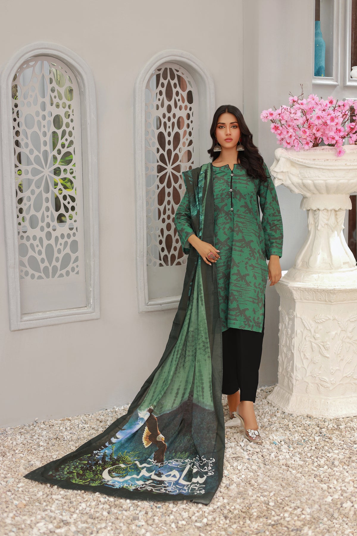 NSM Khaddar 3PC (UnStitched)