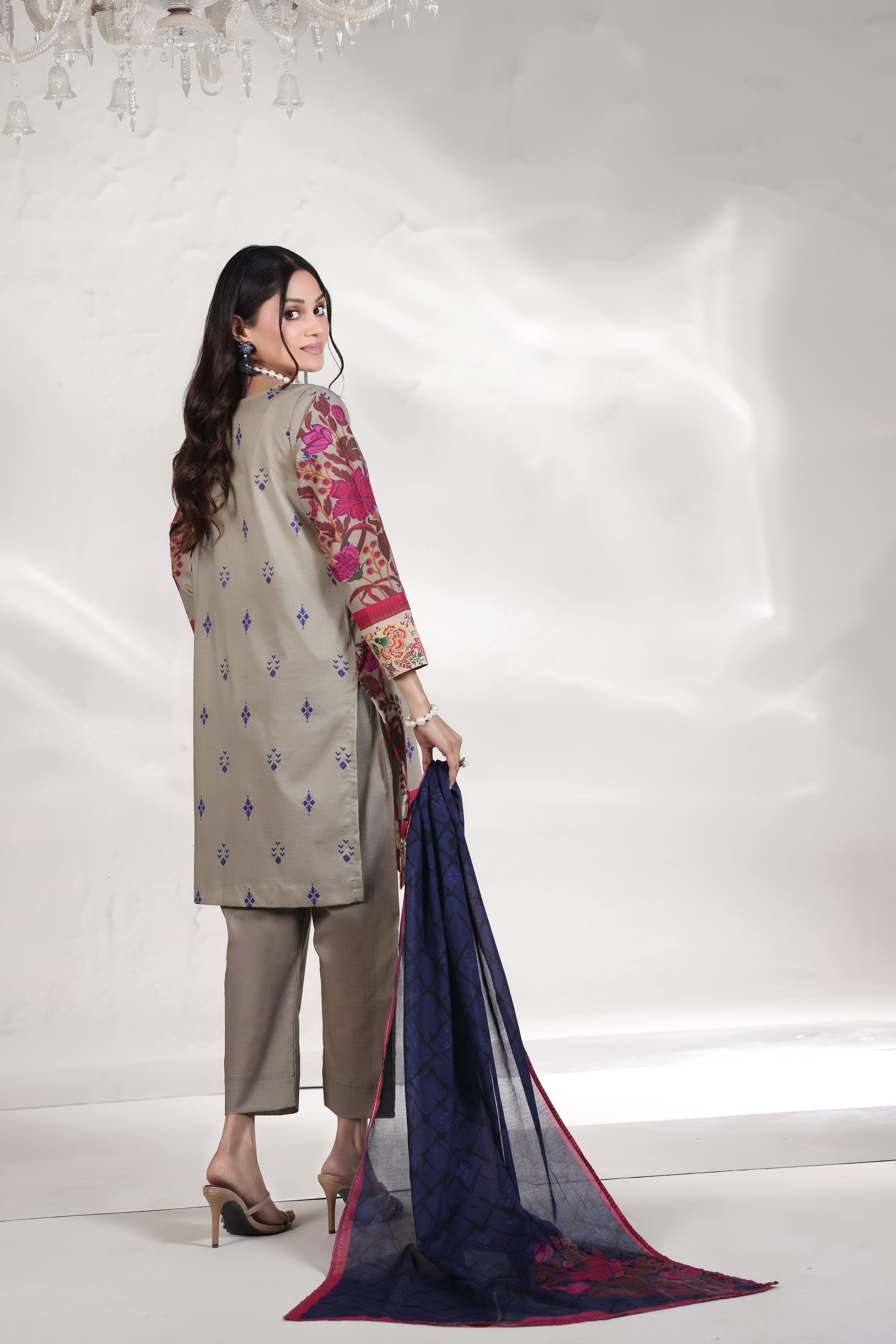 NSM Lawn 3pc (Unstitched)