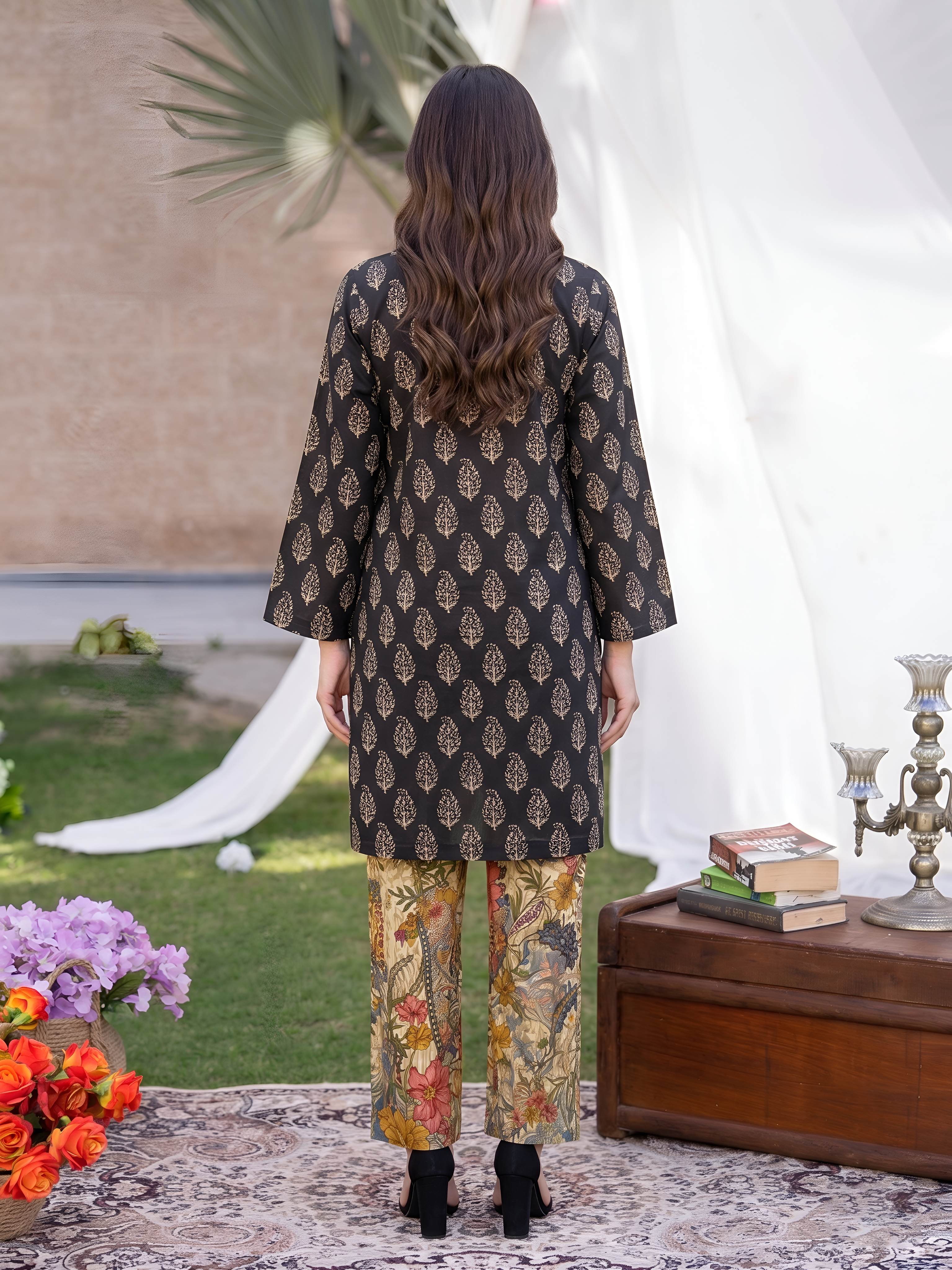 NSM Co-ord Set 2pc (Unstitched)