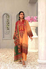 NSM Embroidered 3pc (UnStitched)