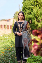 NSM 3 pcs Lawn Digital Embroidered (Stitched)