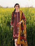 3Pcs Unstitched Suit (Andaaz Collection)