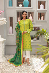 NSM Embroidered 3pc (UnStitched)