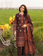 3Pcs Unstitched Suit (Andaaz Collection)