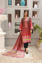 NSM Embroidered 3pc (UnStitched)