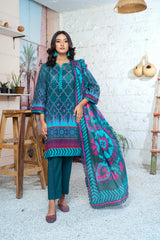 NSM Lawn 3pc (UnStitched)