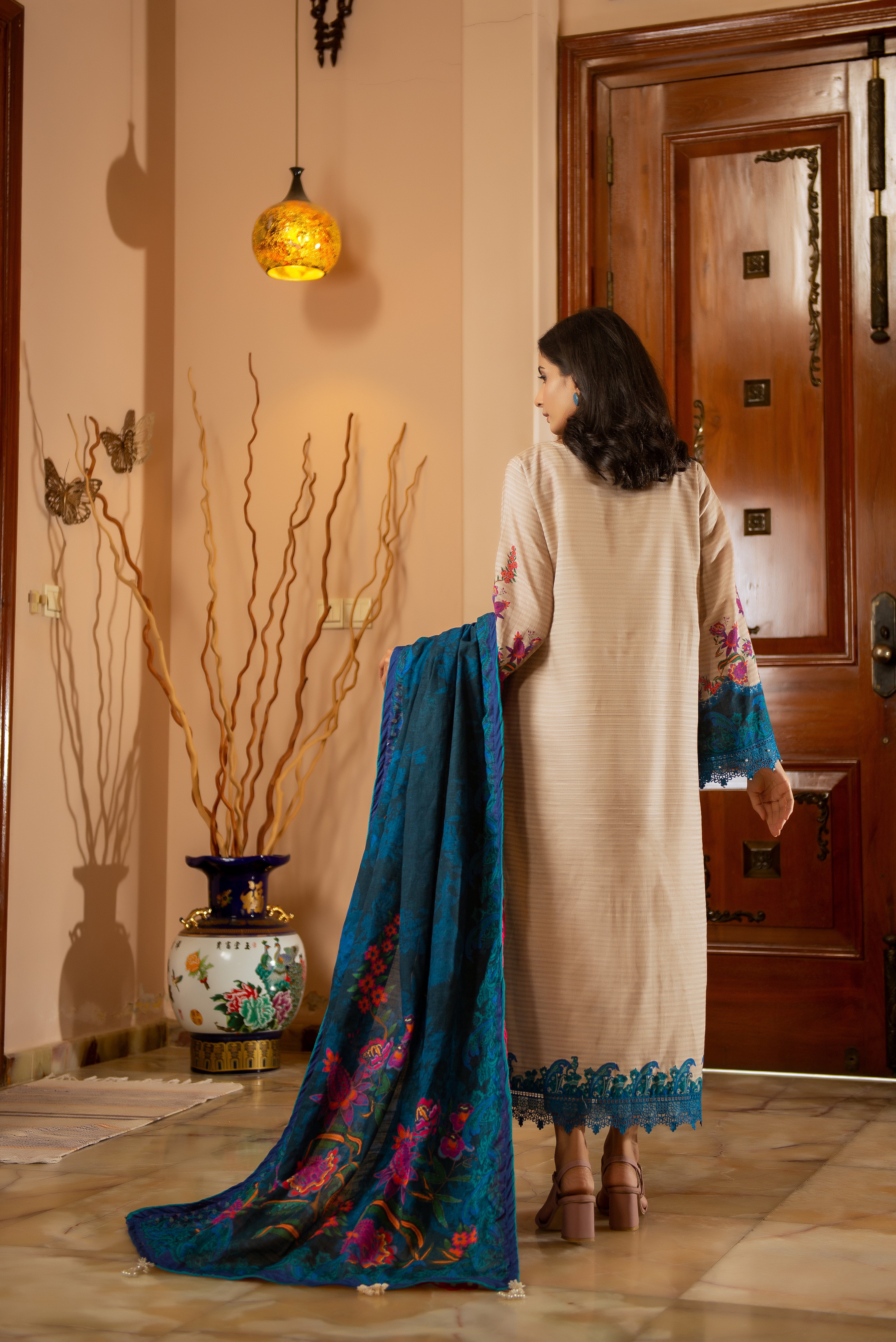 NSM khaddar 3pc (Unstitched)