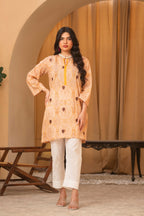1 Piece Embroidered Cambric Kurti