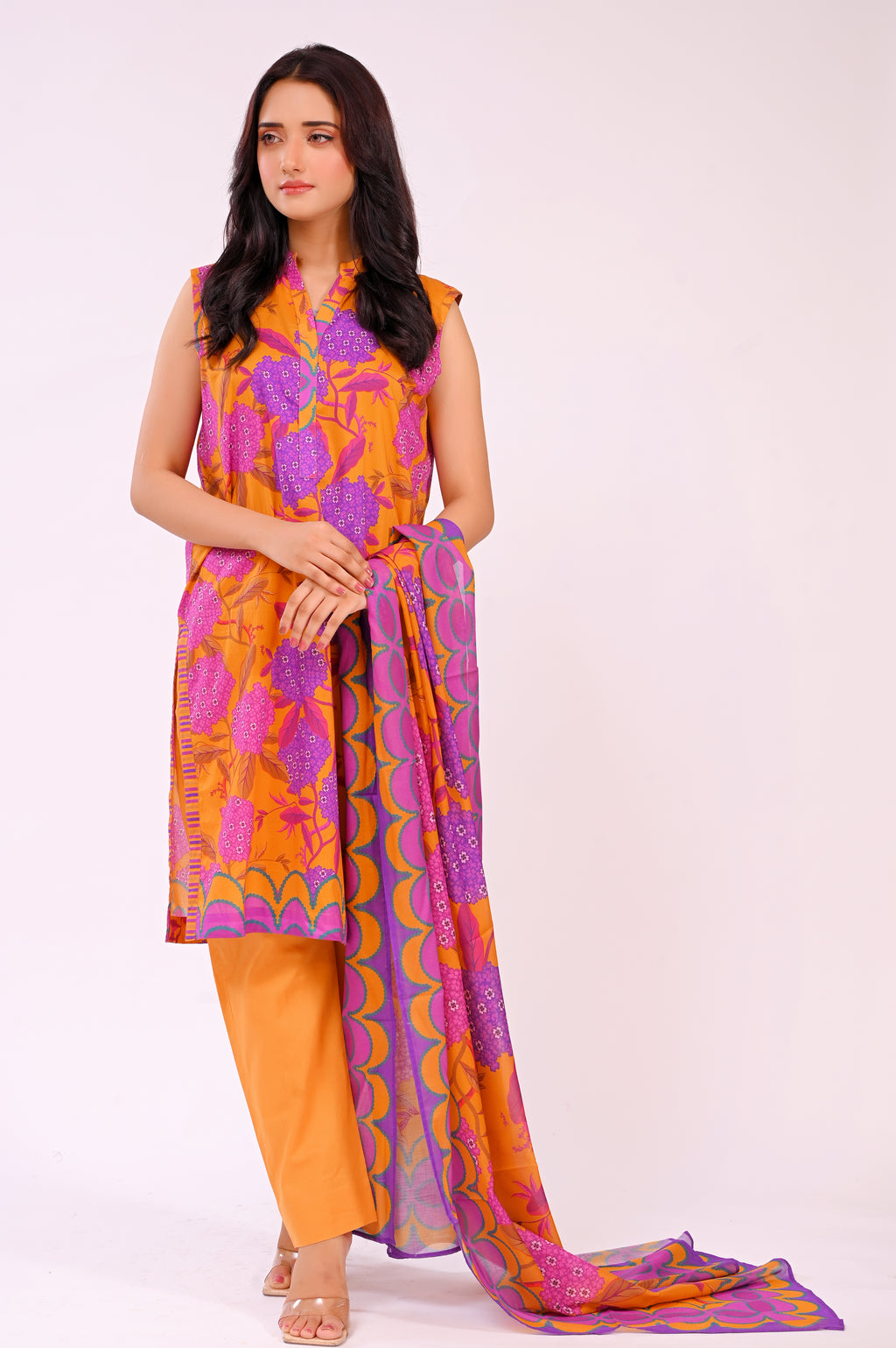 SM Lawn 3pc (UnStitched)