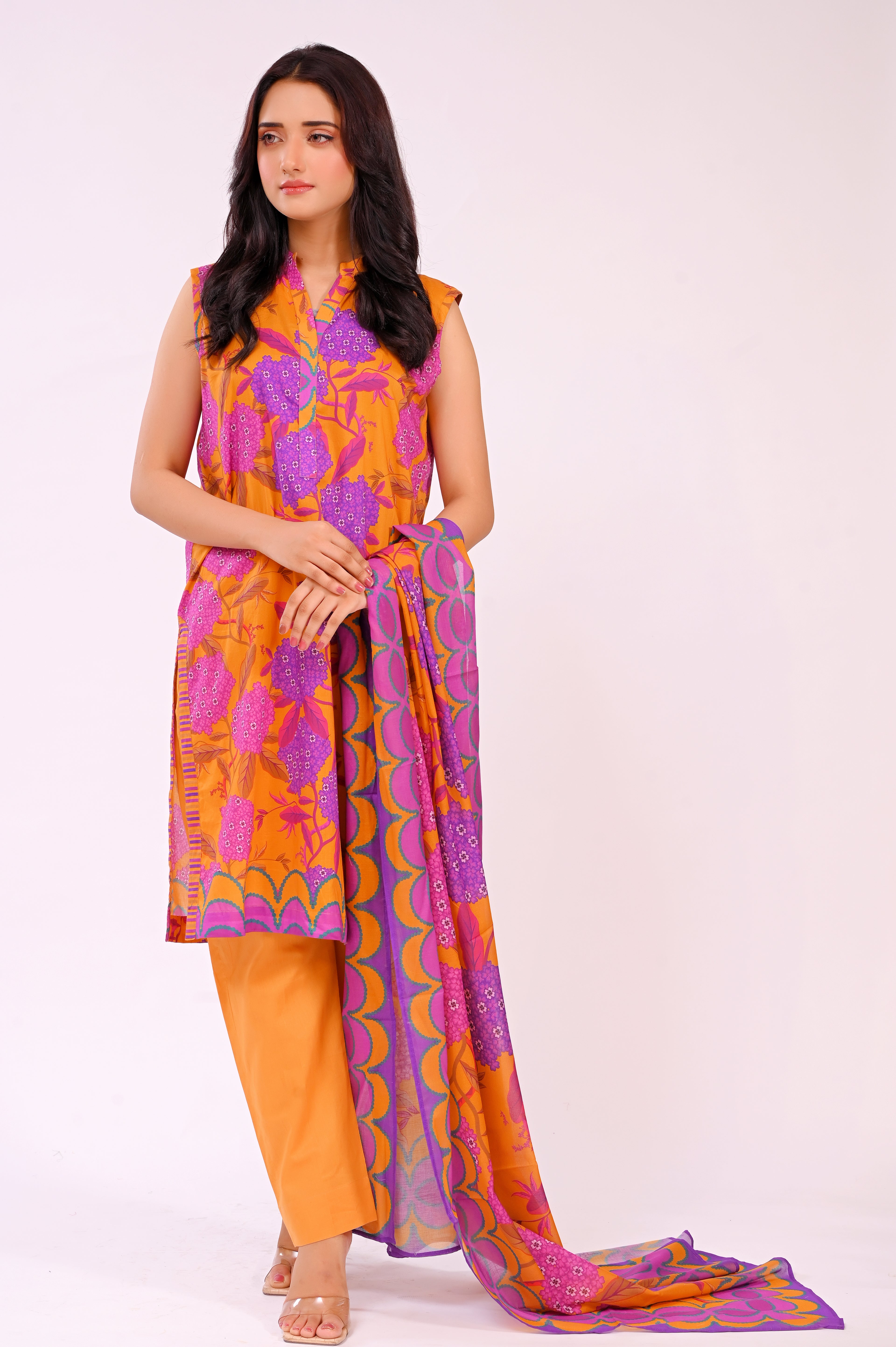 SM Lawn 3pc (UnStitched)