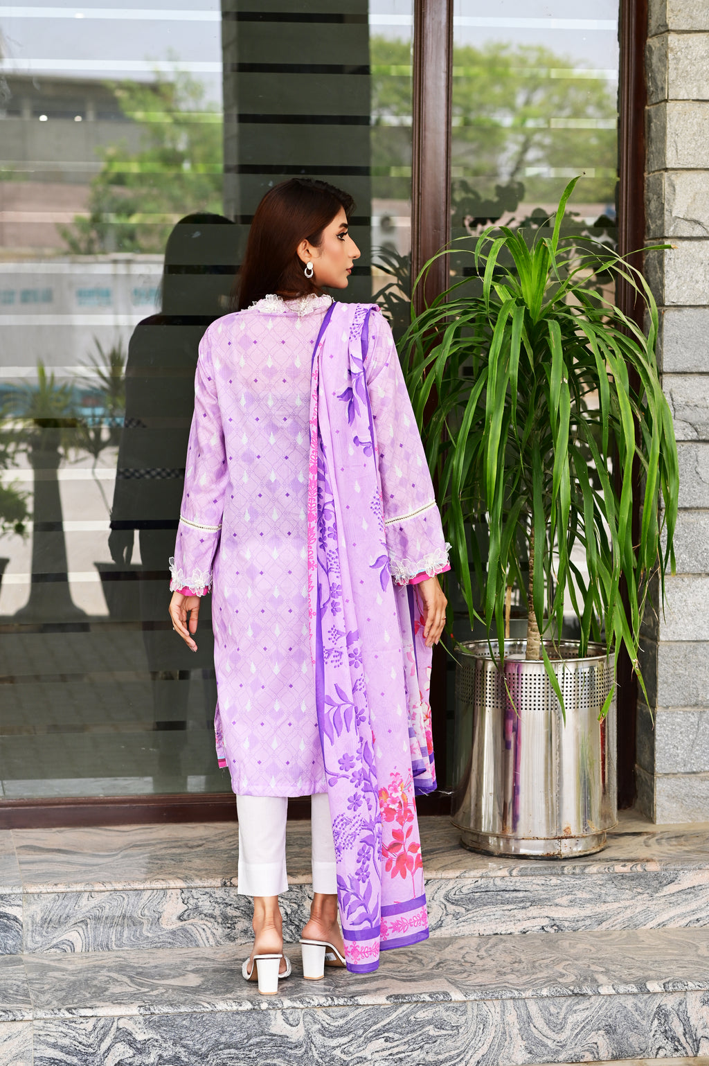 NSM Emb 3pc (UnStitched)