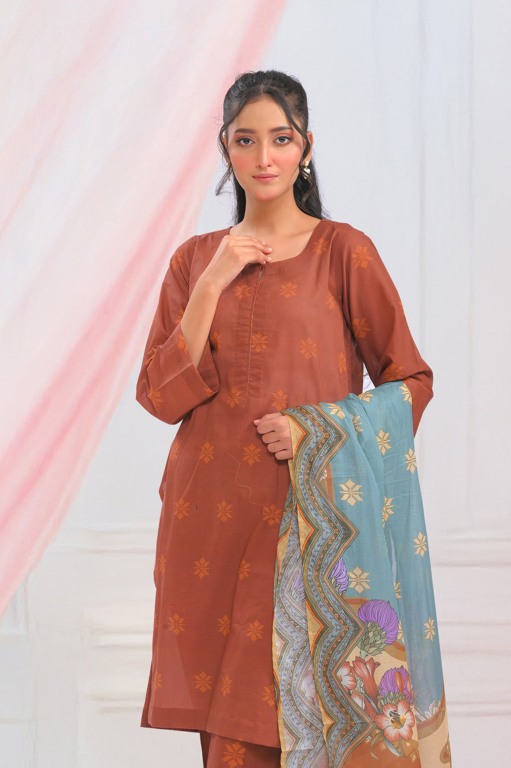 SM Lawn 3pc (UnStitched)