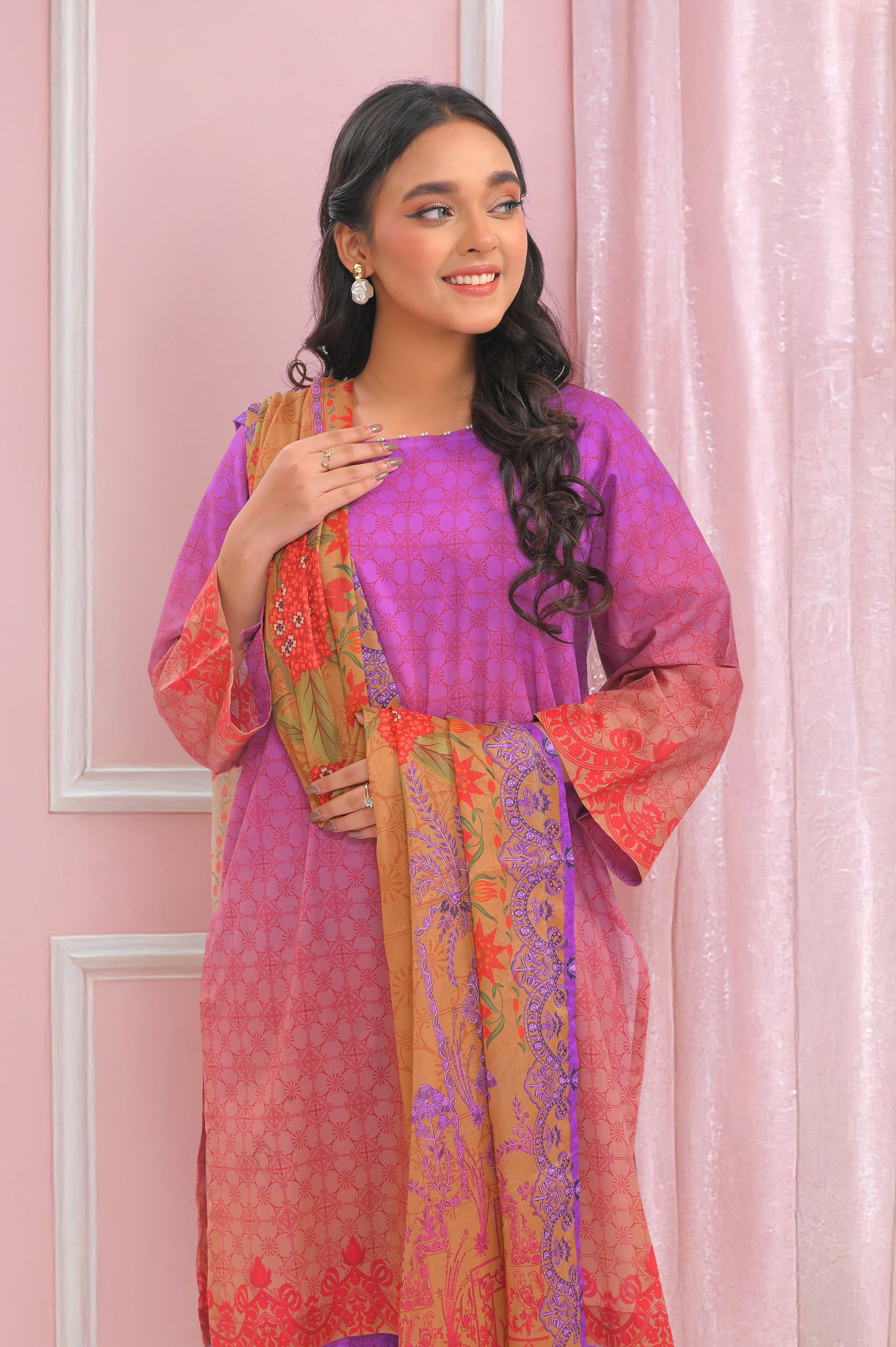 SM Lawn 3pc (UnStitched)