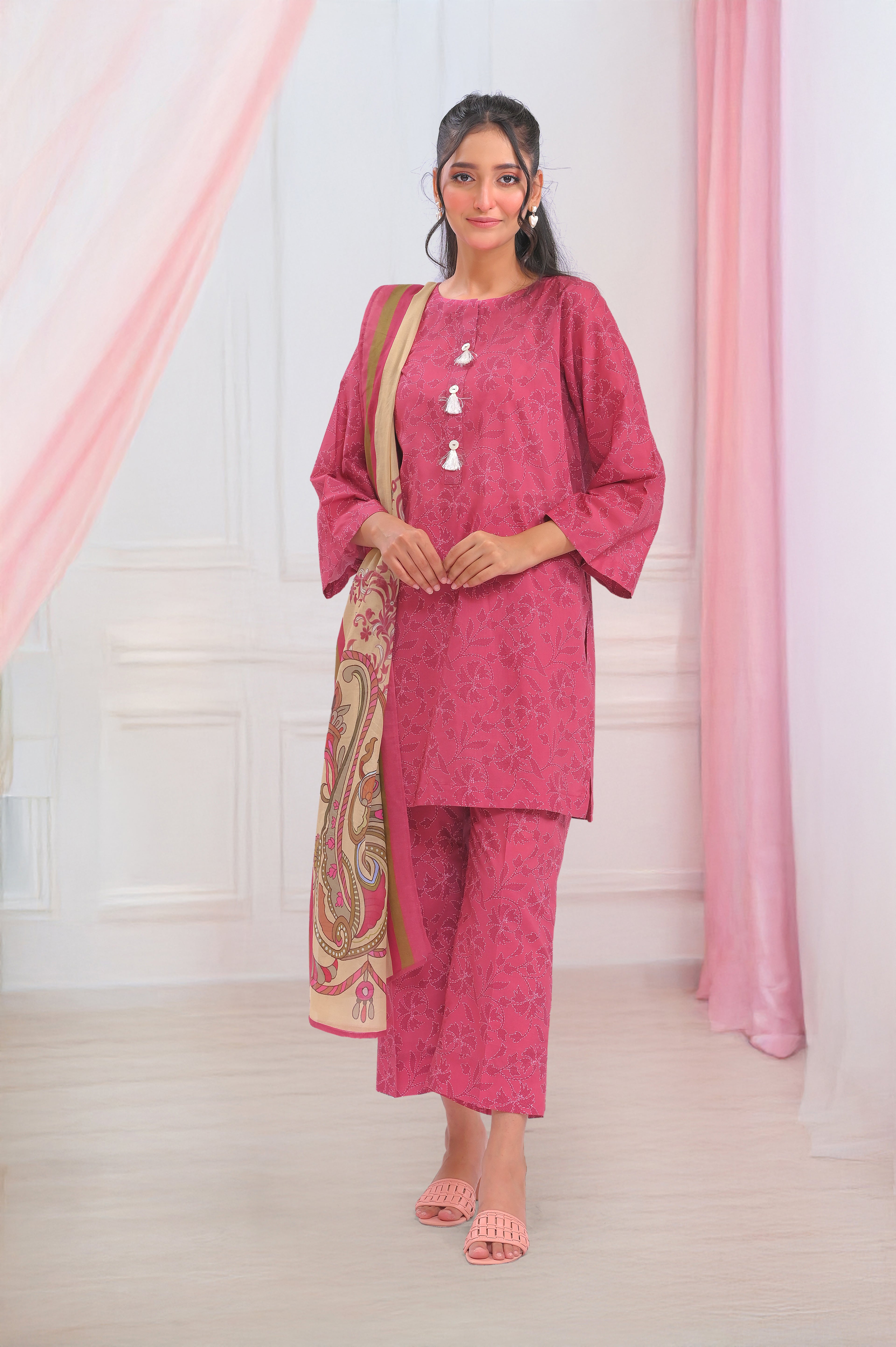 SM Lawn 3pc (UnStitched)